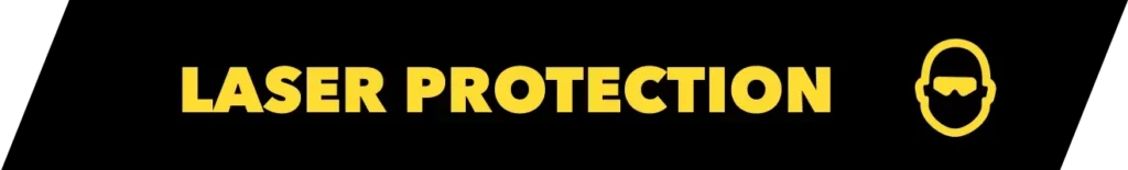 Laser-Protection-Button