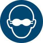 Wear laser safety goggles!