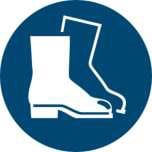 Wear safety footwear!