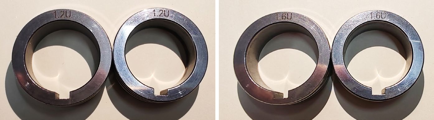 TD1 1.2 / 1.6U roller for aluminum welding wire